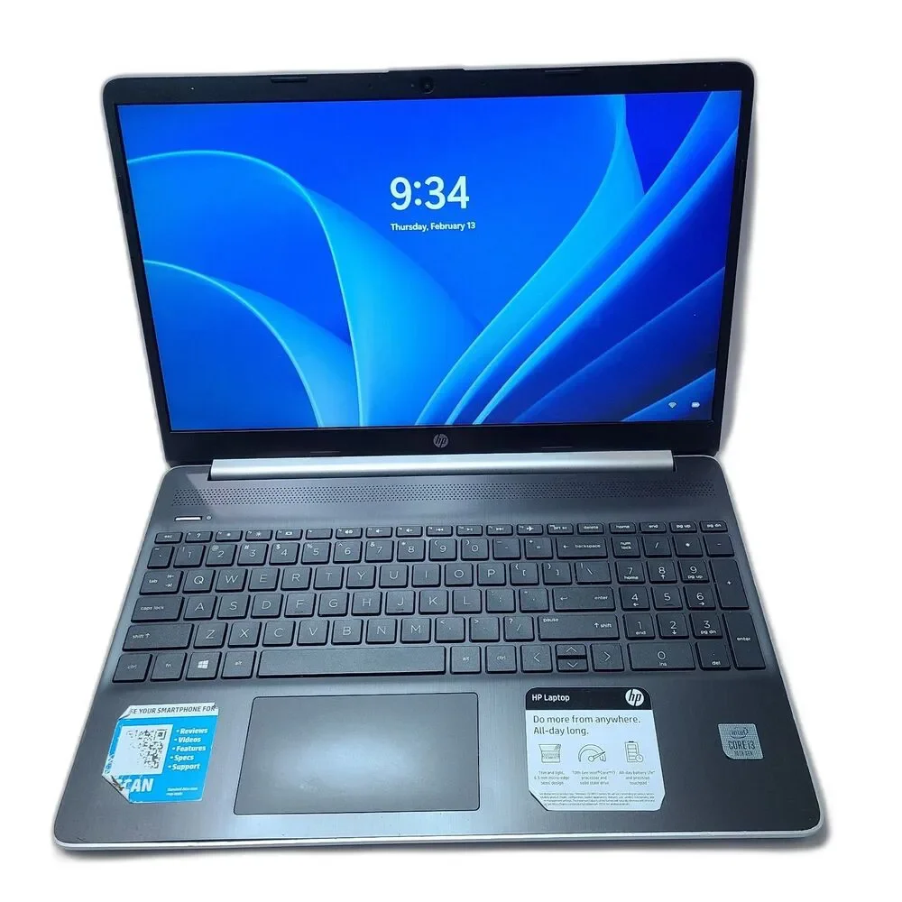 HP Laptop (15-DY1044NR) W11 / 256GB / 16GB / Intel i3 10gen/ 15-Inch w/Charger